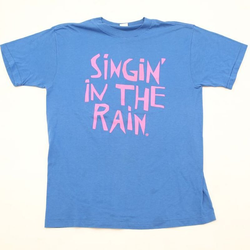 雨に歌えば 映画Tシャツ Singin In The Rain # | Blue