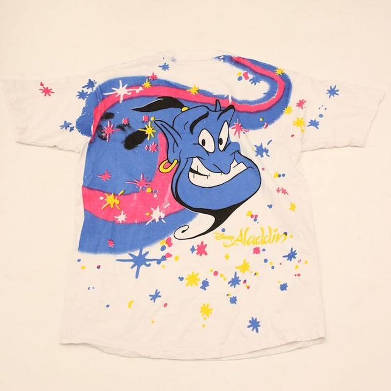 アラジン ジーニー ディズニーTシャツ Aladdin Genie | Blue アラジン ジーニー ディズニーTシャツ Aladdin Genie | Blue