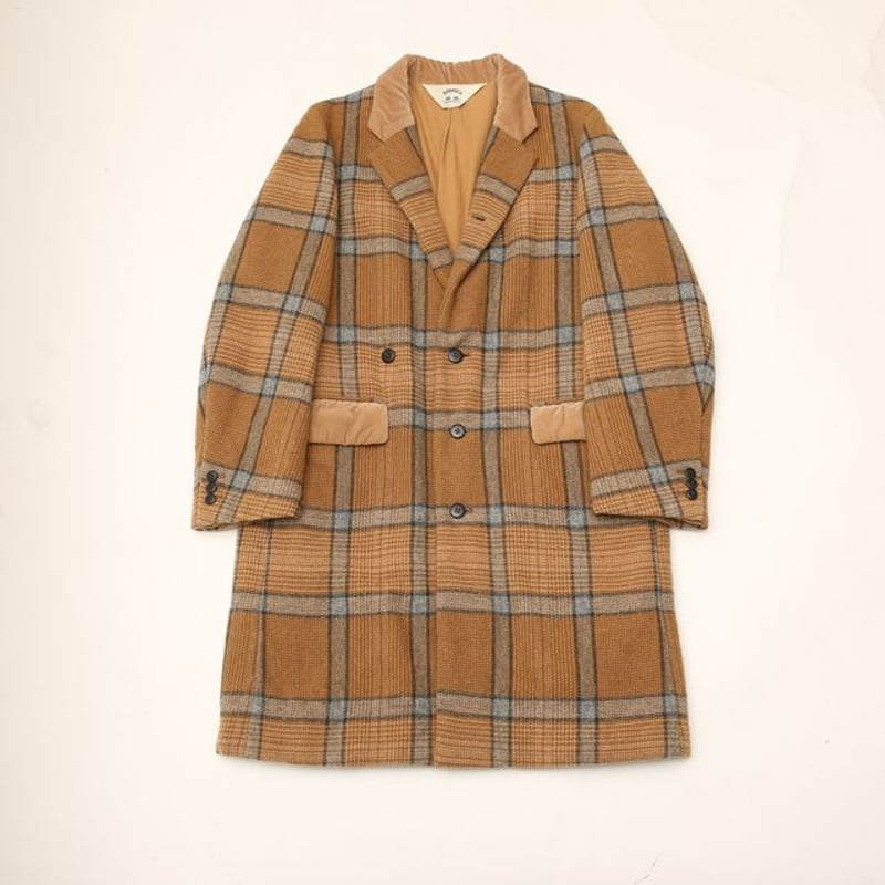 サンシー ウール チェック チェスター コート SUNSEA 14AW Wool サンシー ウール チェック チェスター コート SUNSEA 14AW Wool