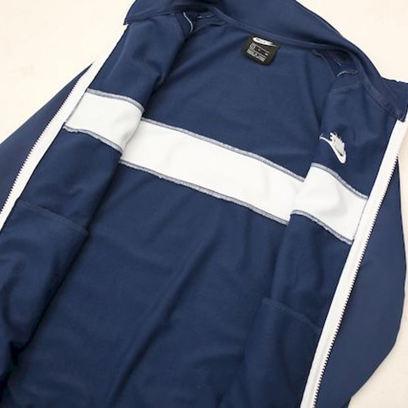 Nike トラックジャケット Track Jacket 90s NIKE Logo Track Jacket 白 XXL ナイキ トラックジャケット