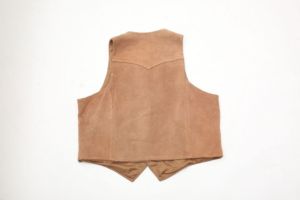 70's パイオニア スエード レザー ウエスタン ベスト Pioneer Wear Western Suede Leather Vest#