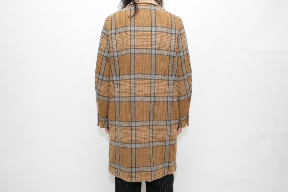 サンシー ウール チェック チェスター コート SUNSEA 14AW Wool サンシー ウール チェック チェスター コート SUNSEA 14AW Wool