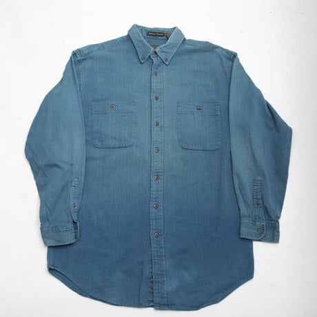 90s  エディーバウアー 黒タグ コットン フランネルシャツ Eddie Bauer Cotton Flannel L/S Shirt#
