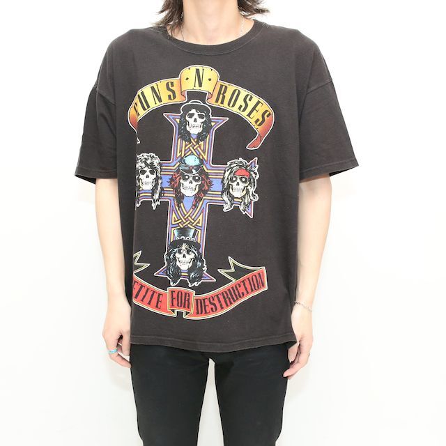 ガンズ・アンド・ローゼズ Tシャツ Guns N' Roses | Blue ガンズ・アンド・ローゼズ Tシャツ Guns N' Roses | Blue