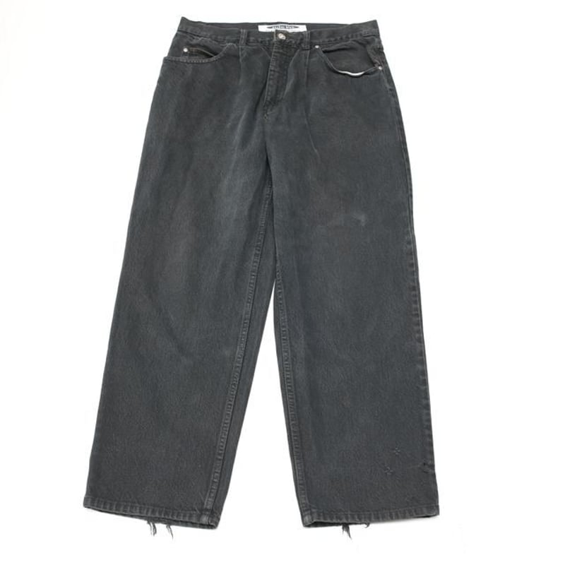 anchor blue black denim w33×L30 後染めbuggy Black DIESEL girls straight jeans D-Argjx | BRAVE KID