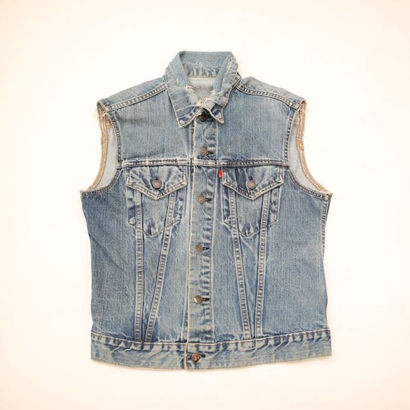 リーバイス デニムベスト Levi's Denim Cutoff Jacket# | Blue