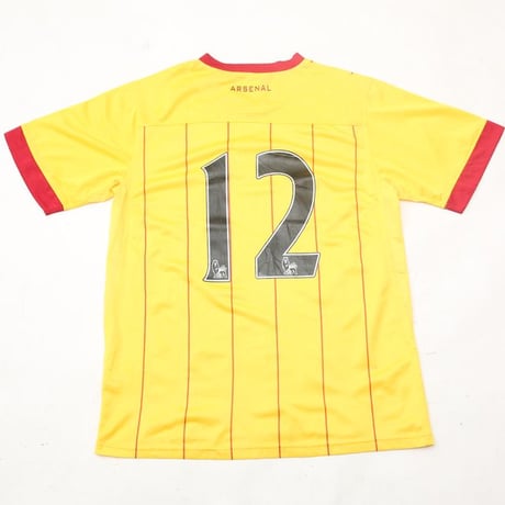 ナイキ アーセナル 10-11 #12 フットボール ゲームシャツ Nike Arsenal Football Game Shirt#
