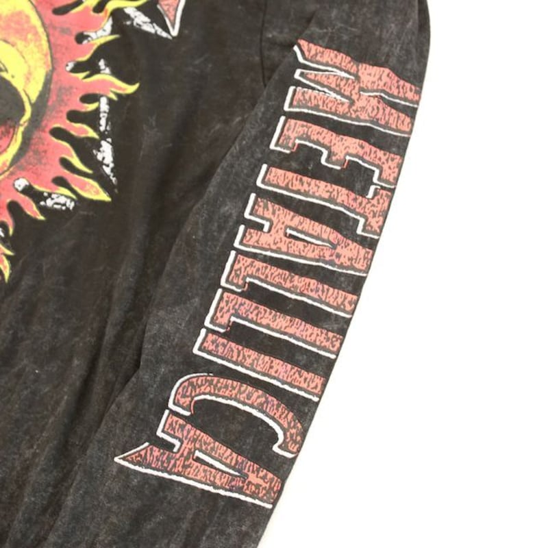 メタリカ バンドTシャツ ロンT Metallica L/S T-Shirt | Blue メタリカ バンドTシャツ ロンT Metallica L/S T-Shirt | Blue
