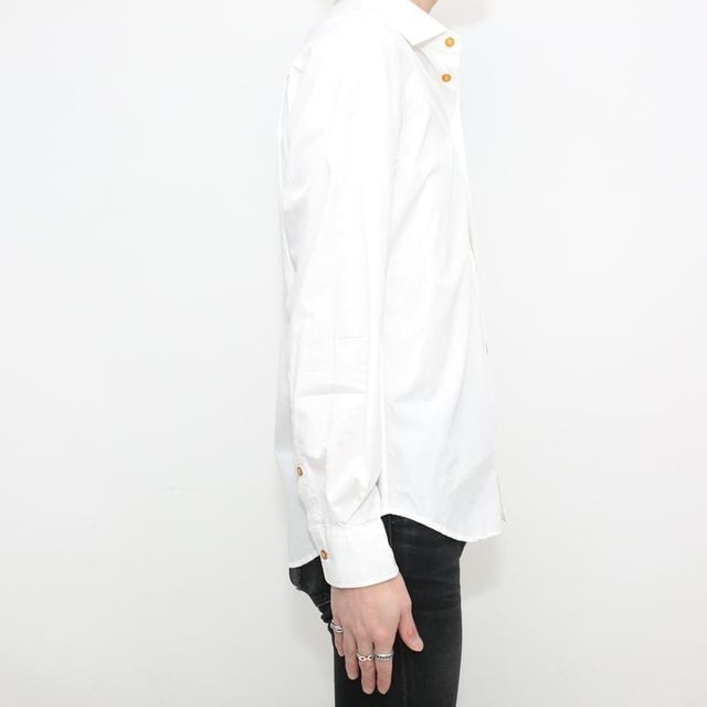 ヴィヴィアンウエストウッド コットン 白 シャツVivienne ヴィヴィアンウエストウッド コットン 白 シャツVivienne