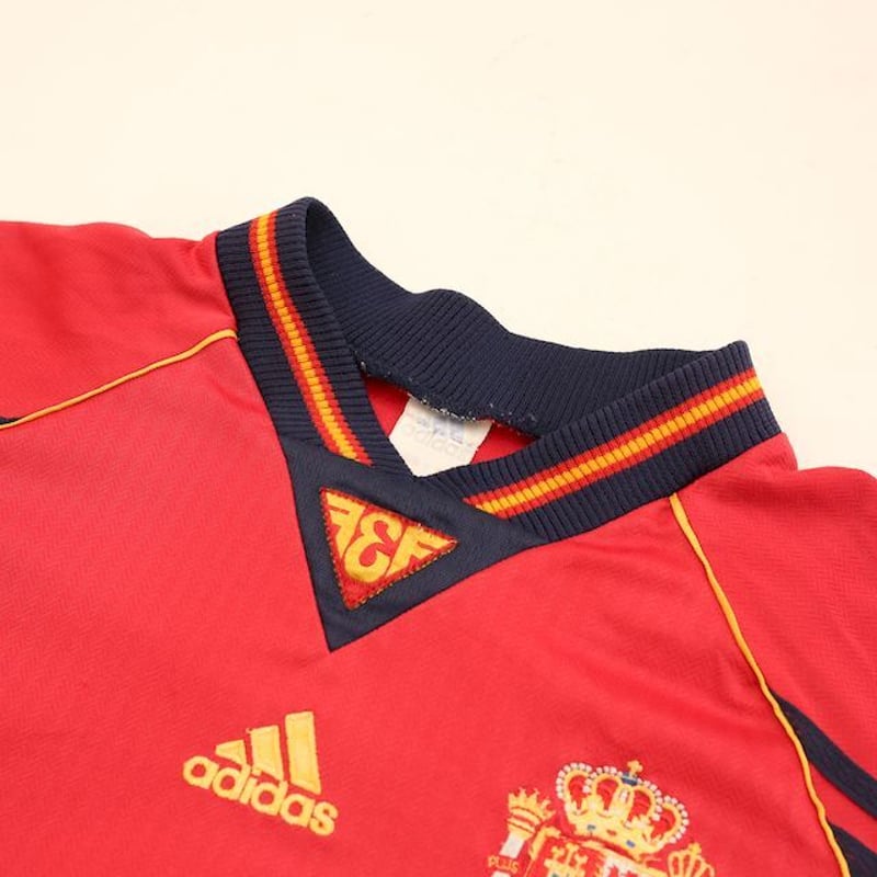 アディダス スペイン代表 サッカー ユニフォーム Tシャツ Spain 98/99 