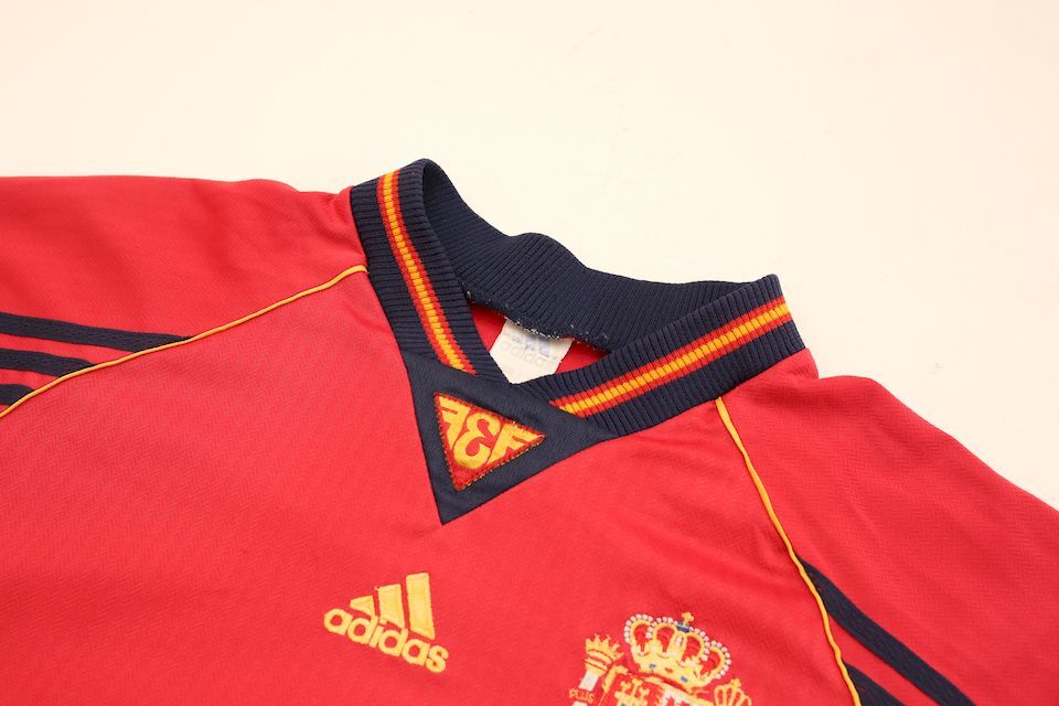 アディダス スペイン代表 サッカー ユニフォーム Tシャツ Spain 98/99 