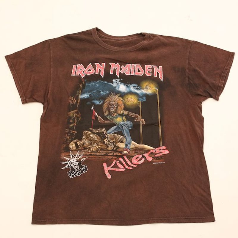 アイアンメイデン バンド Tシャツ Iron Maiden | Blue アイアンメイデン バンド Tシャツ Iron Maiden | Blue