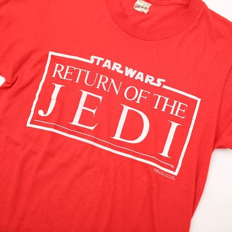 80's スターウォーズ ジェダイの帰還 Tシャツ Star Wars Return of T...