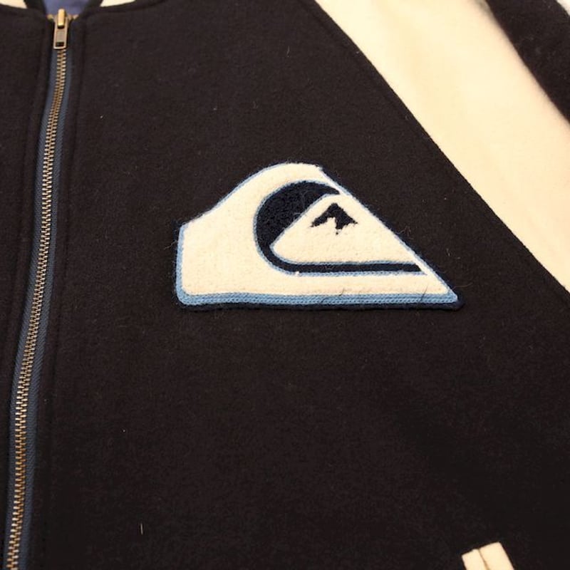 クイックシルバー スタジャン QUIKSILVER グリーンスタジャン 