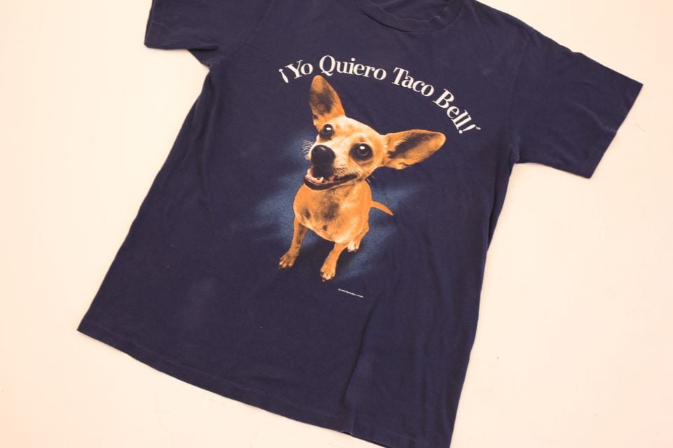 90s タコベル 犬 Tシャツ i Yo Quiero Taco Bell T-shirt 90s タコベル 犬 Tシャツ i Yo Quiero Taco Bell T-shirt