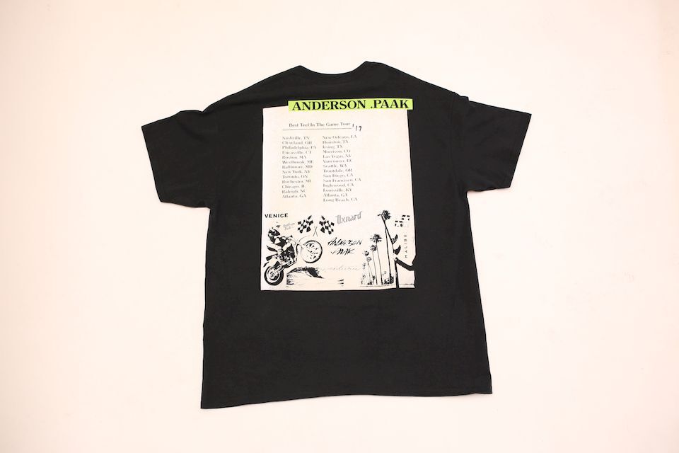 アンダーソンパーク ツアー Tシャツ Anderson.Paak Tour T-shirt #...