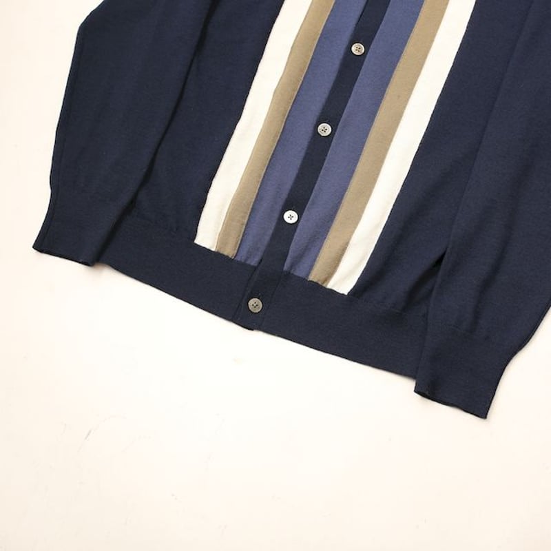 アクアスキュータム　カーディガン　ブルー アクアスキュータム カーディガン Aquascutum Cardigan# | Blue