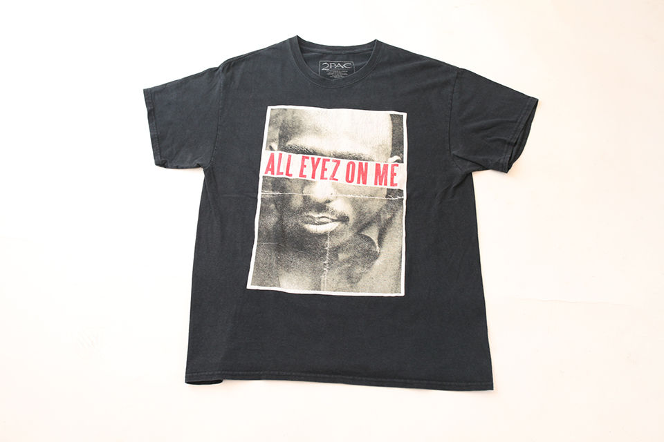 2pac ALL EYEZ ON ME Tee | Blue