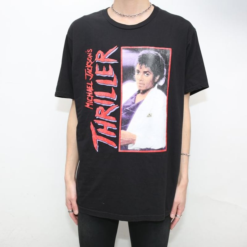 マイケルジャクソン Tシャツ Michael Jackson ”Thriller” T-Shi マイケルジャクソン Tシャツ Michael Jackson ”Thriller” T-Shi