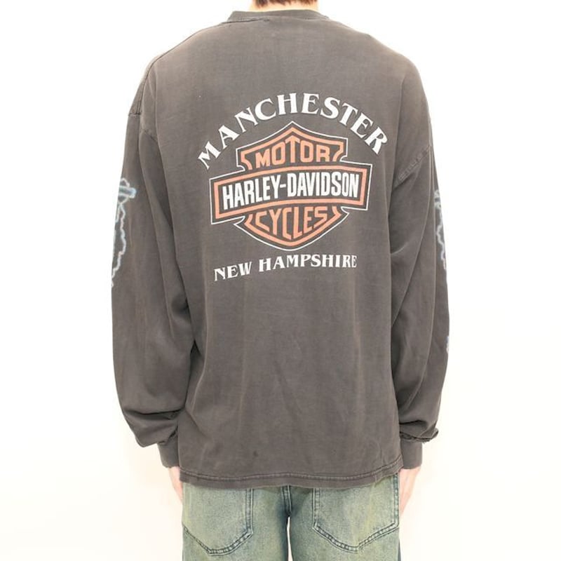 ハーレーダビッドソン Tシャツ ロンT Harley Davidson | Blue ハーレーダビッドソン Tシャツ ロンT Harley Davidson | Blue