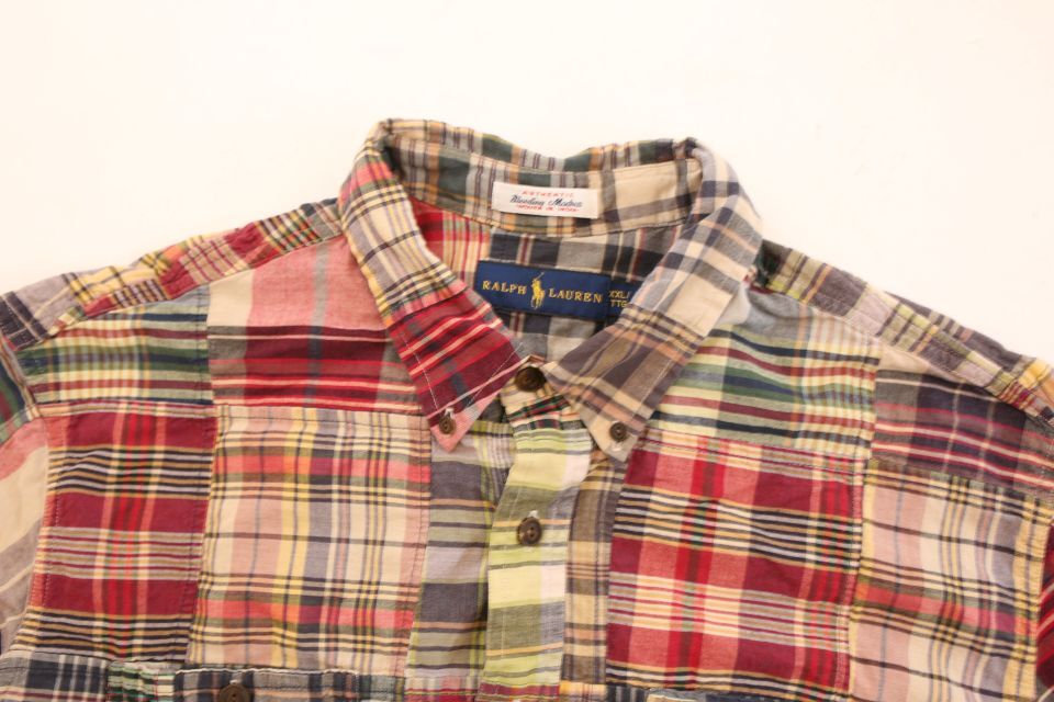 ラルフローレン パッチワーク 半袖シャツ Ralph Lauren ラルフローレン パッチワーク 半袖シャツ Ralph Lauren