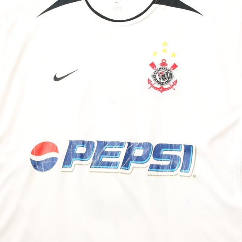 SCコリンチャンス パウリスタ　レアユニフォームシャツ 古着 SCコリンチャンス・パウリスタ サッカーシャツ・ビンテージ