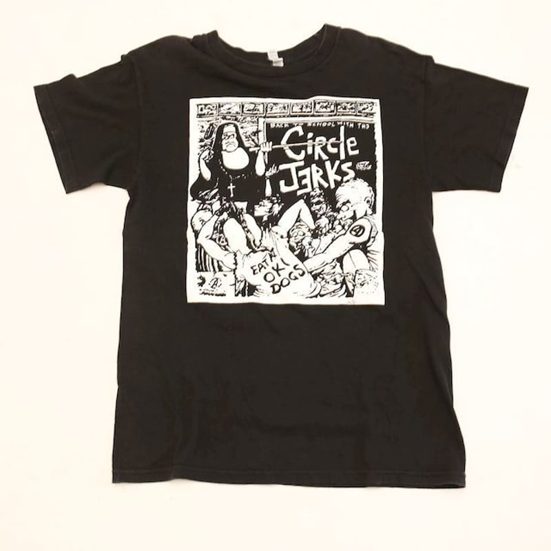 サークルジャークス バンドTシャツ Circle jerks# | Blue 