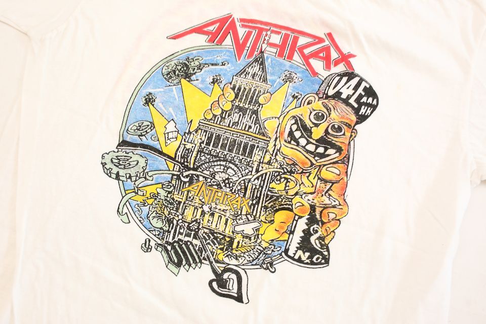 アンスラックス バンドTシャツ Anthrax | Blue