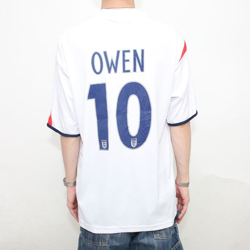 イングランド代表 オーウェン #10 サッカーユニフォーム ゲーム イングランド代表 オーウェン #10 サッカーユニフォーム ゲーム