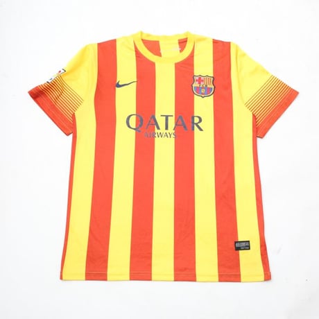 13-14 ナイキ バルセロナ サッカーユニフォーム サッカーシャツ ゲームシャツ NIKE  FC Barcelona Game Shirt