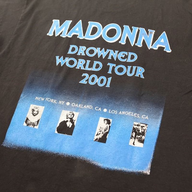 Madonna 2001 World Tour Tee | Blue