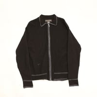バナナリパブリック ウール ジップアップ ニット カーディガン Banana Republic Wool Zip Up Knit Cardigan#