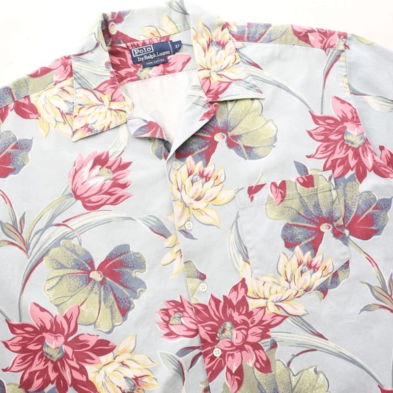 90's ラルフローレン アロハシャツ Polo by Ralph Lauren Cotton 90's ラルフローレン アロハシャツ Polo by Ralph Lauren Cotton