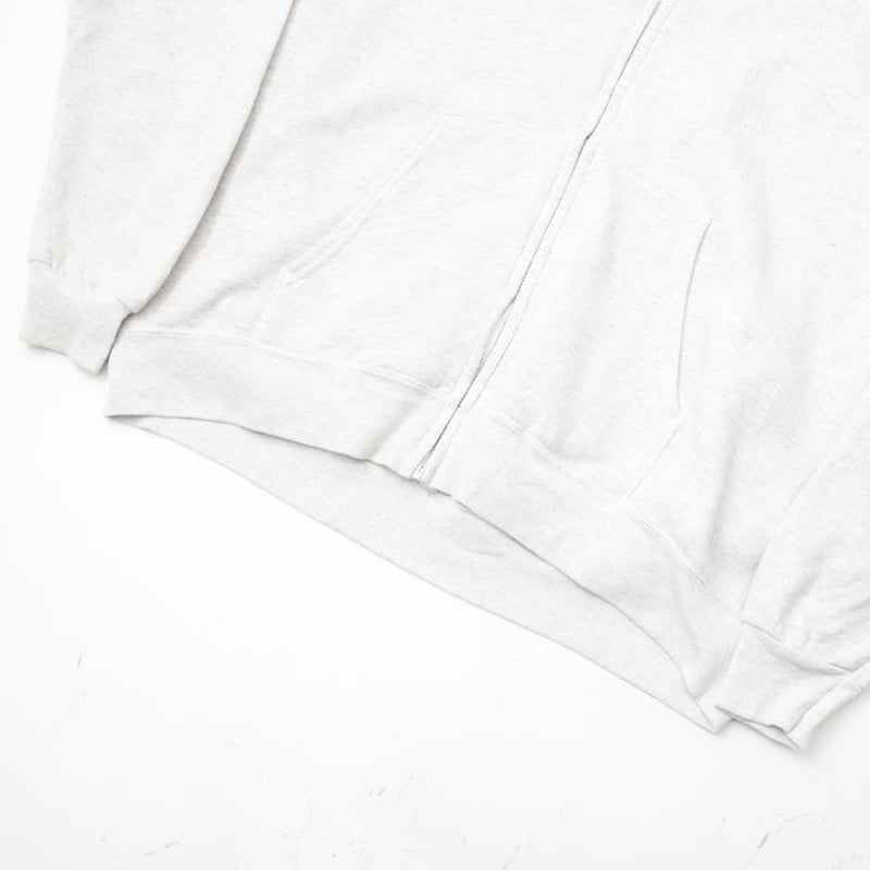 00s ヘインズ 無地スウェット ジップアップパーカー Hanes# | Blue