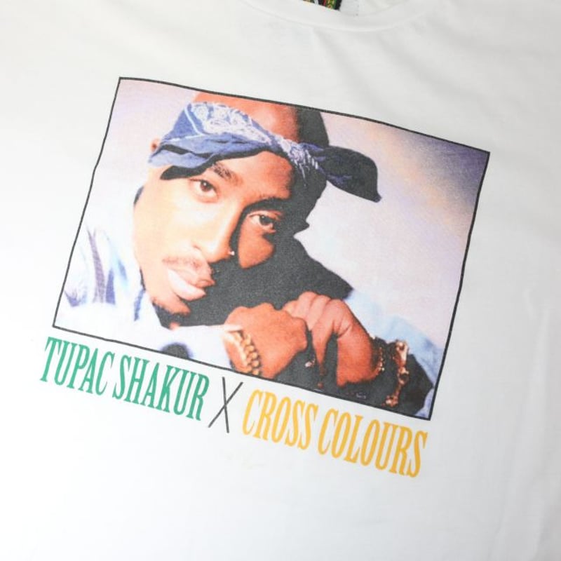 00s 2PAC Tupac クロスカラーズ ヒップホップ Tシャツ L 00s 2PAC Tupac クロスカラーズ ヒップホップ Tシャツ L