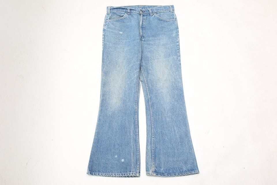 Levis 646 ダメージデニム　フレア　ブーツカット Levis 646 ダメージデニム フレア ブーツカット Levi's 517