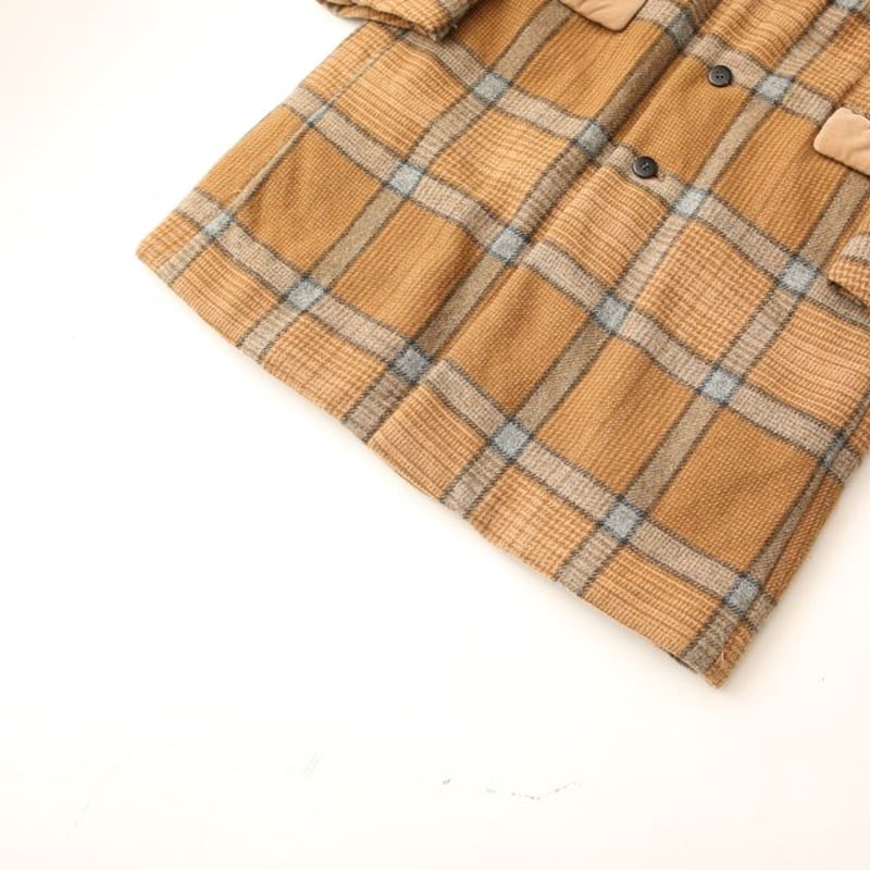 サンシー ウール チェック チェスター コート SUNSEA 14AW Wool サンシー ウール チェック チェスター コート SUNSEA 14AW Wool