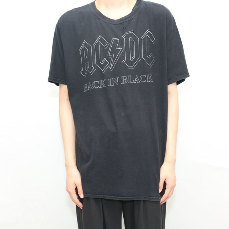 AC/DC BACK IN BLACK Tシャツ Lサイズ NEW AC/DC Men's Back In Black T-shirt Tee Size Large | eBay