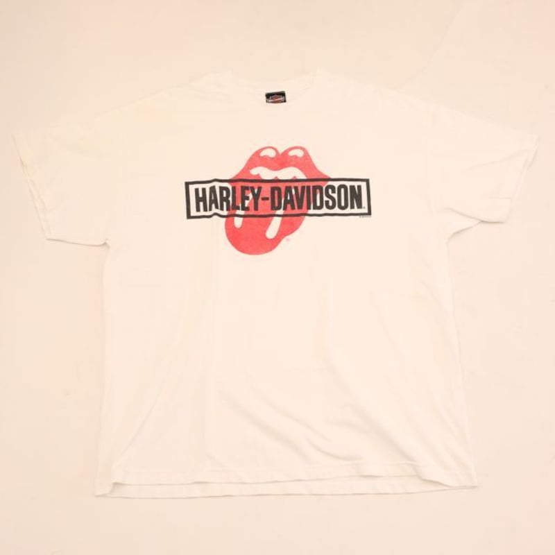 ハーレーダビッドソン×ローリングストーンズ Tシャツ Harley-Davidson ...