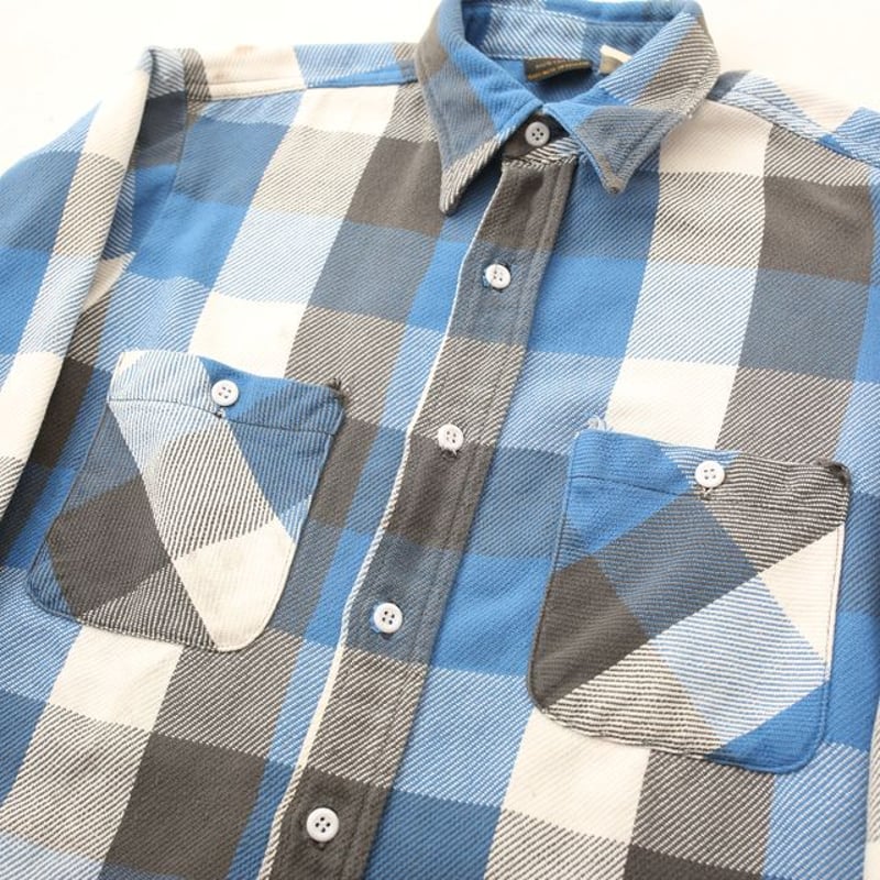 70's ビックヤンク チェック ネルシャツ BIG YANK Checkered 70's ビックヤンク チェック ネルシャツ BIG YANK Checkered