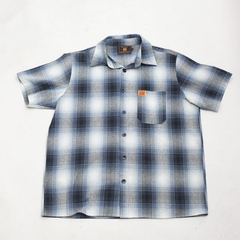 FB COUNTY オンブレチェック 半袖シャツ Ombre Check S/S Shirt# FB COUNTY オンブレチェック 半袖シャツ Ombre Check S/S Shirt#