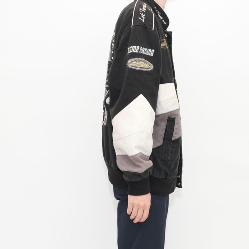 DIESEL レーシングジャケット L L-Racing Jacket ブルー（UNKNOWN 