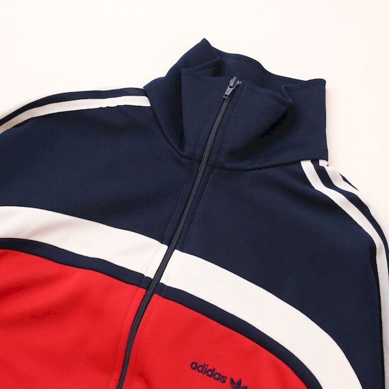 80's アディダス トラックジャケット Adidas Track Jacket# | Blue