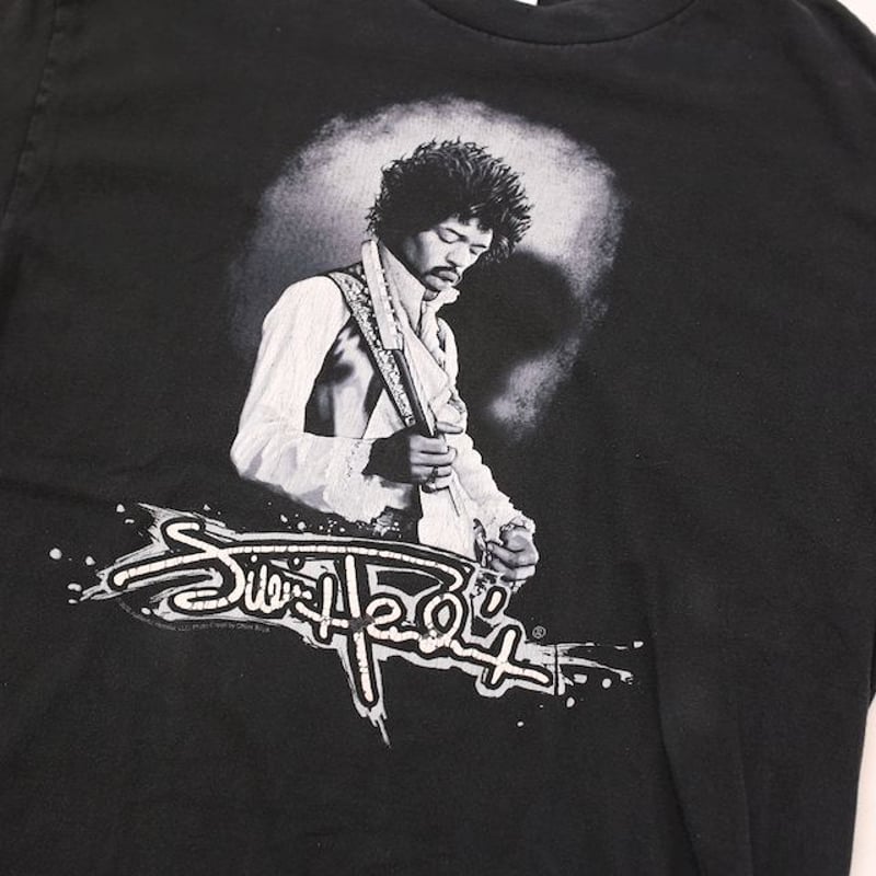 ジミヘンドリックス バンドTシャツ Jimi Hendrix T-shirt # | Blue ジミヘンドリックス バンドTシャツ Jimi Hendrix T-shirt # | Blue