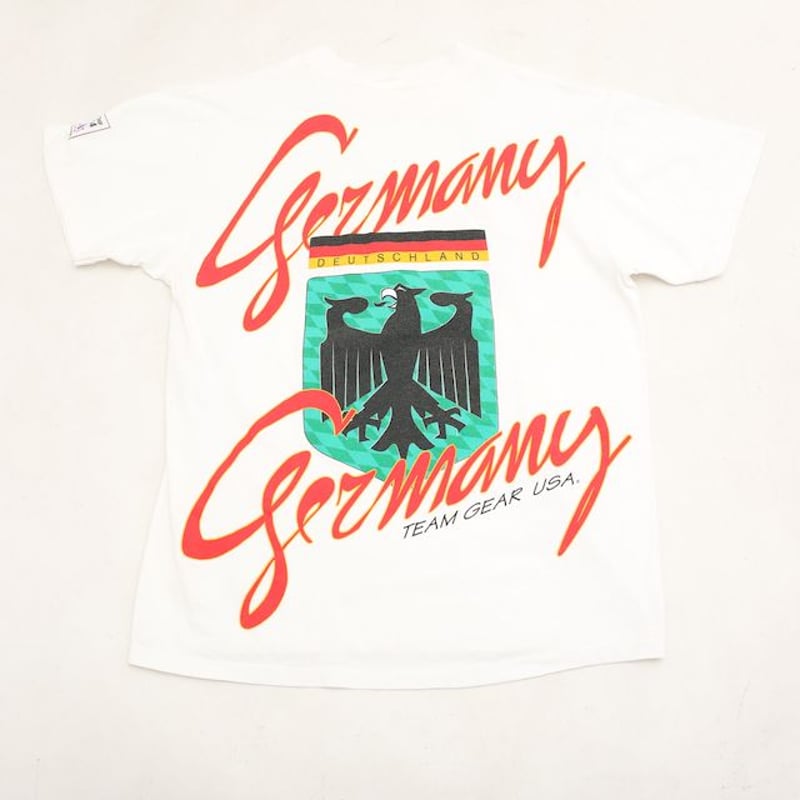 1994年アメリカW杯　公式ドイツ代表応援Tシャツ Vintage 1994 Team Germany World Cup USA Graphic T-shirt