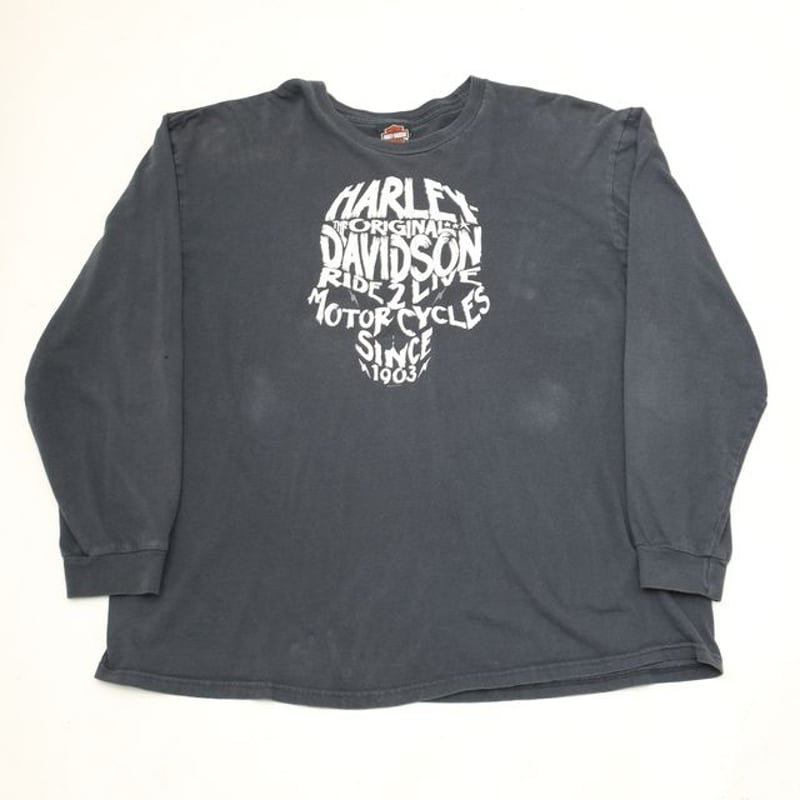 ハーレーダビッドソン ロンT Harley Davidson L/S T-Shirt# | Blue ハーレーダビッドソン ロンT Harley Davidson L/S T-Shirt# | Blue