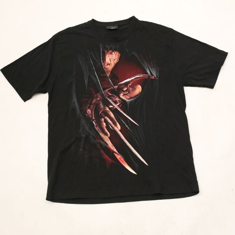 エルム街の悪夢 ナイトメア Tシャツ Nightmare T-shirt | Blue エルム街の悪夢 ナイトメア Tシャツ Nightmare T-shirt | Blue