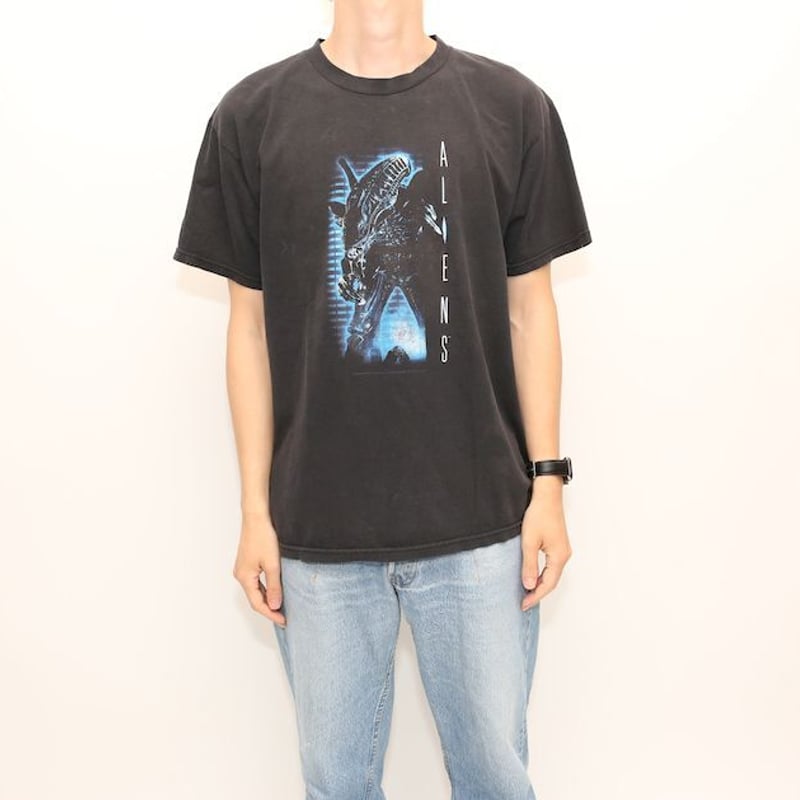 エイリアンTシャツ 映画 Aliens | Blue エイリアンTシャツ 映画 Aliens | Blue