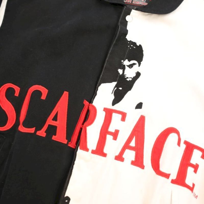 90s スカーフェイス ジャケット JH Design Scarface Racing Jac 90s スカーフェイス ジャケット JH Design Scarface Racing Jac