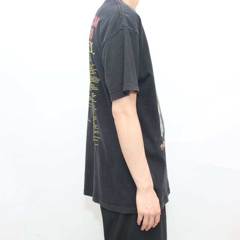AC/DC ツアーTシャツ 1979-80 World Tour T-Shirt# | Blue